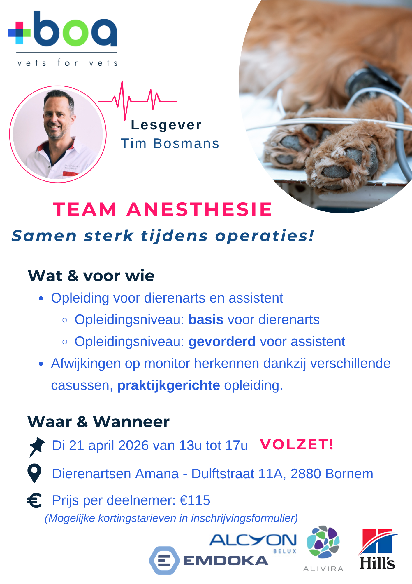 TEAM ANESTHESIE A4 Volzet