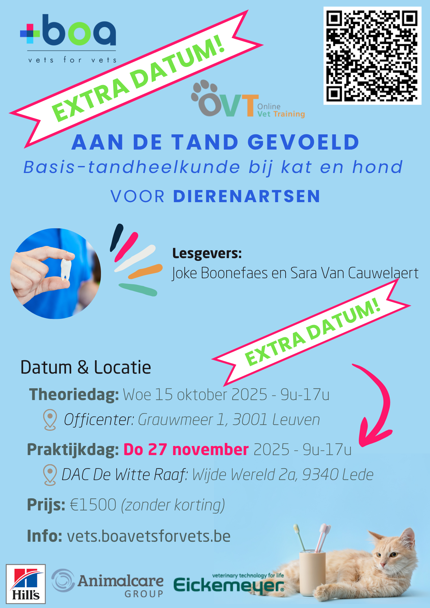 TAND Dierenarts A4 QR EXTRA